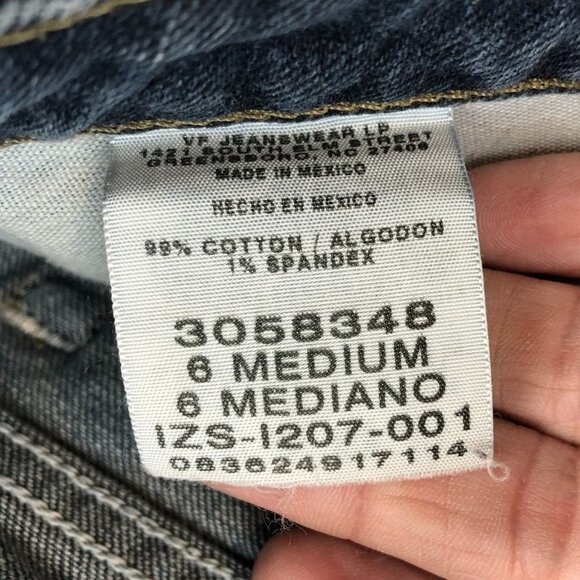 2 Lee Womens Jeans Size 6 Medium Lot Of Two Bue Denim Natural Bootcut Leg Casual - Picture 3 of 16